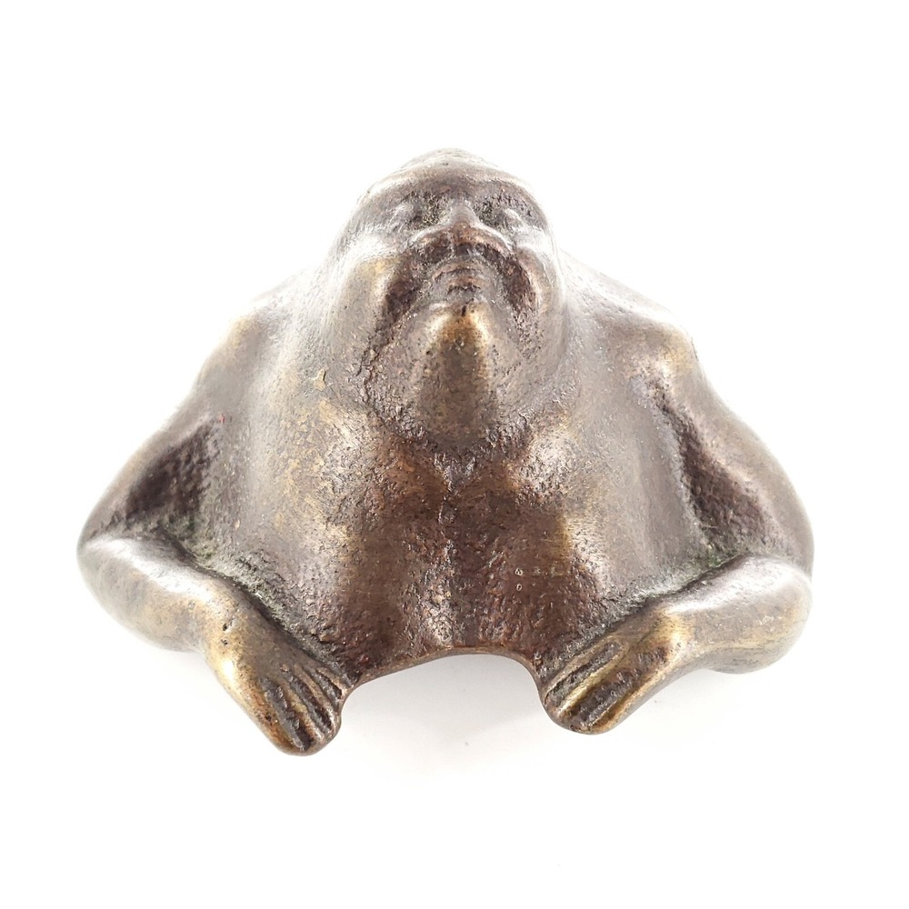 Vintage Scott Nelles Bronze Abstract Man Box Tid Only
